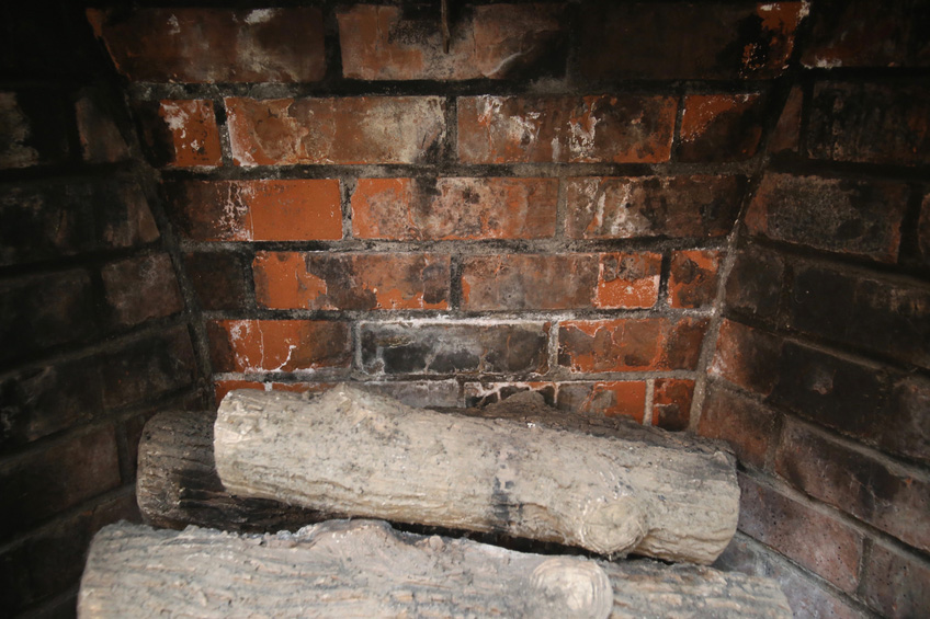A chimney that could benefit from Power Vac's Chimney Cleaning Services