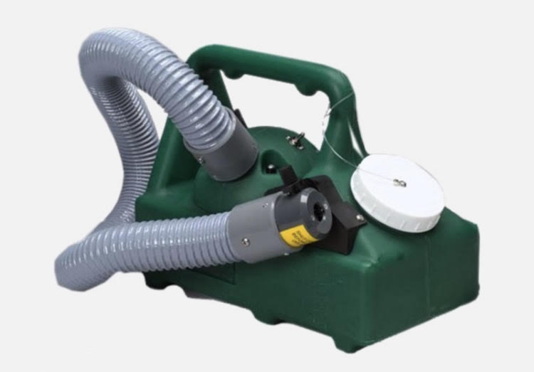 An air duct cleaning machine
